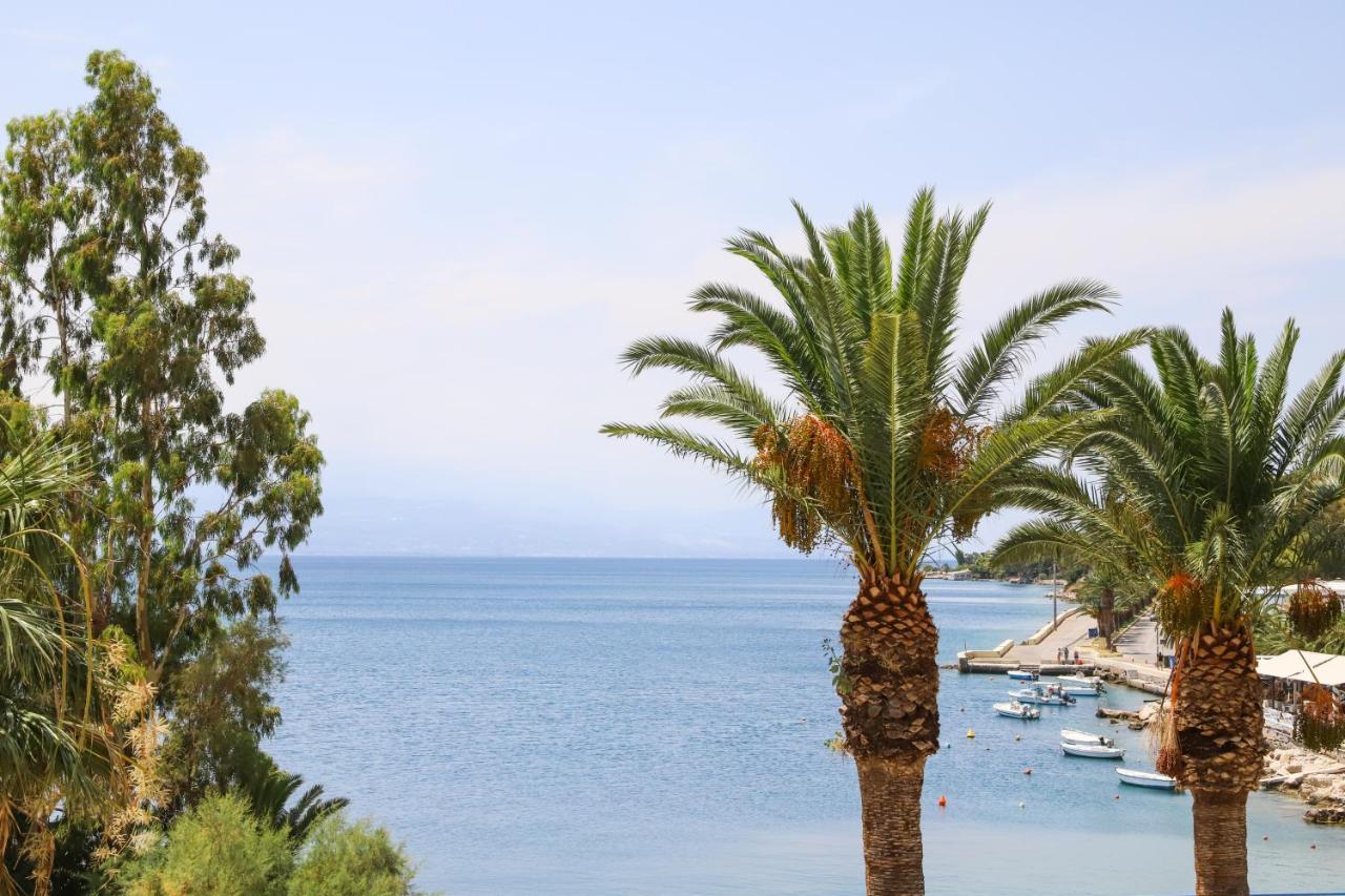 Luxury Seaview Apartment Con Vista Λουτράκι Εξωτερικό φωτογραφία