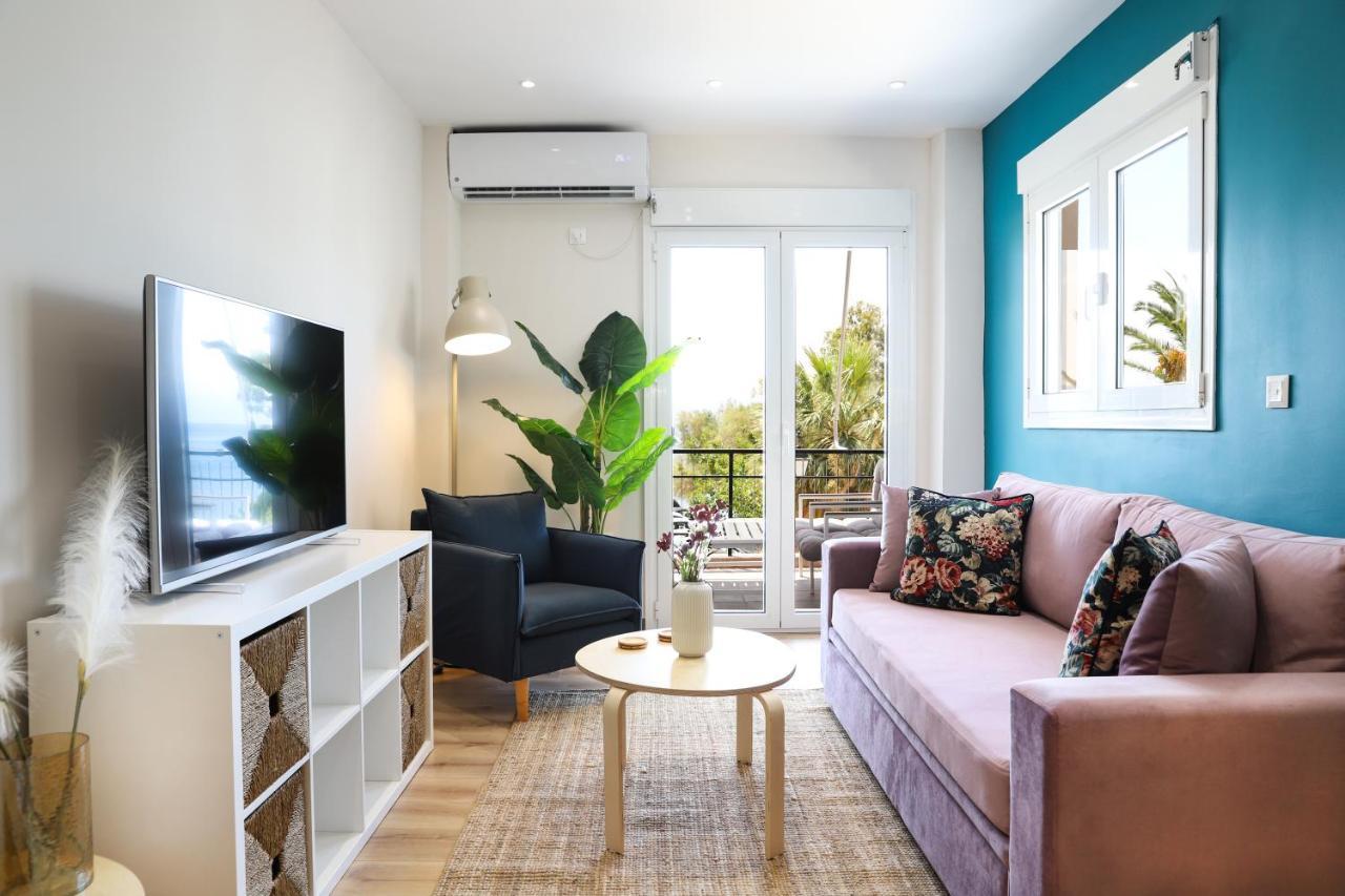Luxury Seaview Apartment Con Vista Λουτράκι Εξωτερικό φωτογραφία